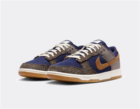 nike dunk low tweed and corduroy